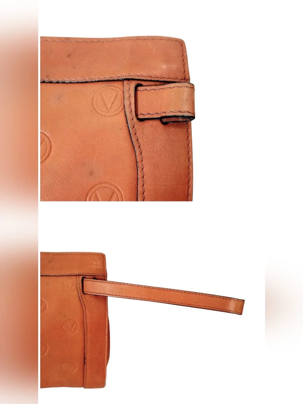 Valentino Garavani Vintage Leather Clutch Project Bag - Picture 4 of 16